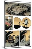 Zombies vs. Robots: Volume 1 - Comic Page with Panels-Val Mayerik-Mounted Art Print