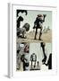 Zombies vs. Robots: Volume 1 - Comic Page with Panels-Val Mayerik-Framed Premium Giclee Print