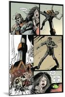 Zombies vs. Robots: Volume 1 - Comic Page with Panels-Val Mayerik-Mounted Premium Giclee Print