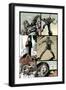 Zombies vs. Robots: Volume 1 - Comic Page with Panels-Val Mayerik-Framed Art Print