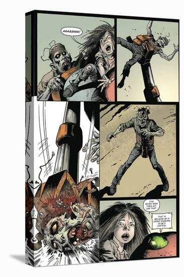 Zombies vs. Robots: Volume 1 - Comic Page with Panels-Val Mayerik-Stretched Canvas