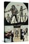 Zombies vs. Robots: Volume 1 - Comic Page with Panels-Val Mayerik-Stretched Canvas