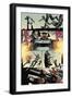 Zombies vs. Robots: Volume 1 - Comic Page with Panels-Val Mayerik-Framed Art Print