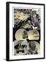 Zombies vs. Robots: Volume 1 - Comic Page with Panels-Val Mayerik-Framed Art Print