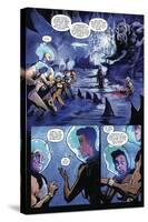 Zombies vs. Robots: Volume 1 - Comic Page with Panels-Anthony Diecidue-Stretched Canvas