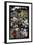 Zombies vs. Robots: Volume 1 - Comic Page with Panels-Anthony Diecidue-Framed Art Print