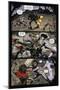 Zombies vs. Robots: Volume 1 - Comic Page with Panels-Anthony Diecidue-Mounted Art Print