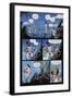 Zombies vs. Robots: Volume 1 - Comic Page with Panels-Anthony Diecidue-Framed Art Print