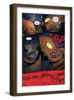 Zombies vs. Robots: Volume 1 - Comic Page with Panels-Anthony Diecidue-Framed Art Print