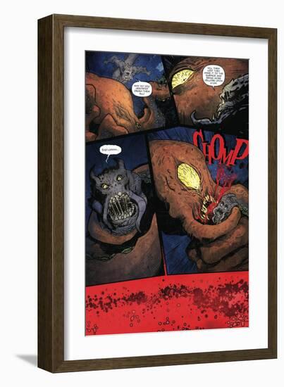 Zombies vs. Robots: Volume 1 - Comic Page with Panels-Anthony Diecidue-Framed Art Print