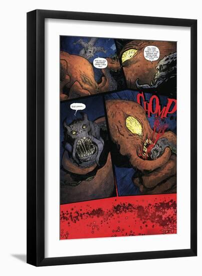 Zombies vs. Robots: Volume 1 - Comic Page with Panels-Anthony Diecidue-Framed Art Print