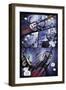 Zombies vs. Robots: Volume 1 - Comic Page with Panels-Anthony Diecidue-Framed Art Print