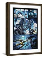 Zombies vs. Robots: Volume 1 - Comic Page with Panels-Anthony Diecidue-Framed Art Print