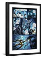 Zombies vs. Robots: Volume 1 - Comic Page with Panels-Anthony Diecidue-Framed Art Print