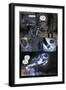 Zombies vs. Robots: Volume 1 - Comic Page with Panels-Anthony Diecidue-Framed Art Print