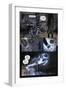 Zombies vs. Robots: Volume 1 - Comic Page with Panels-Anthony Diecidue-Framed Art Print