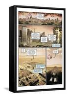 Zombies vs. Robots: Volume 1 - Comic Page with Panels-Anthony Diecidue-Framed Stretched Canvas