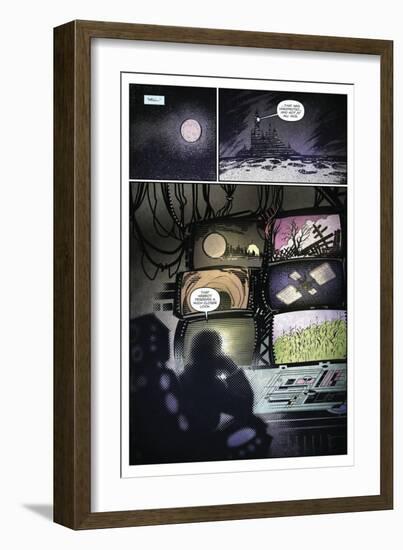 Zombies vs. Robots: Volume 1 - Comic Page with Panels-Anthony Diecidue-Framed Art Print