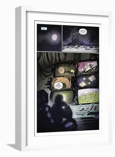 Zombies vs. Robots: Volume 1 - Comic Page with Panels-Anthony Diecidue-Framed Art Print