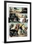 Zombies vs. Robots: Volume 1 - Comic Page with Panels-Val Mayerik-Framed Art Print