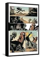 Zombies vs. Robots: Volume 1 - Comic Page with Panels-Val Mayerik-Framed Stretched Canvas