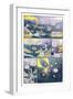 Zombies vs. Robots: Volume 1 - Comic Page with Panels-Anthony Diecidue-Framed Art Print