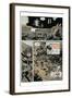 Zombies vs. Robots: Volume 1 - Comic Page with Panels-Val Mayerik-Framed Art Print