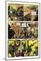 Zombies vs. Robots: Volume 1 - Comic Page with Panels-Anthony Diecidue-Mounted Art Print