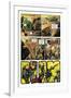 Zombies vs. Robots: Volume 1 - Comic Page with Panels-Anthony Diecidue-Framed Art Print