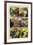 Zombies vs. Robots: Volume 1 - Comic Page with Panels-Anthony Diecidue-Framed Art Print