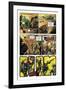 Zombies vs. Robots: Volume 1 - Comic Page with Panels-Anthony Diecidue-Framed Art Print