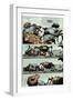 Zombies vs. Robots: Volume 1 - Comic Page with Panels-Val Mayerik-Framed Art Print