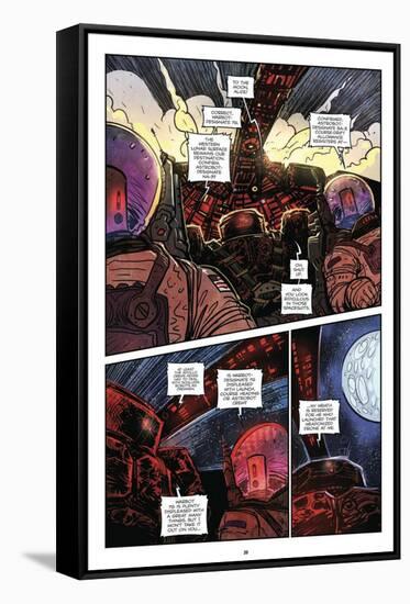 Zombies vs. Robots: Volume 1 - Comic Page with Panels-Anthony Diecidue-Framed Stretched Canvas