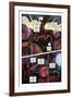 Zombies vs. Robots: Volume 1 - Comic Page with Panels-Anthony Diecidue-Framed Art Print