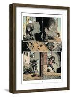 Zombies vs. Robots: Volume 1 - Comic Page with Panels-Val Mayerik-Framed Art Print