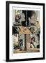 Zombies vs. Robots: Volume 1 - Comic Page with Panels-Val Mayerik-Framed Art Print