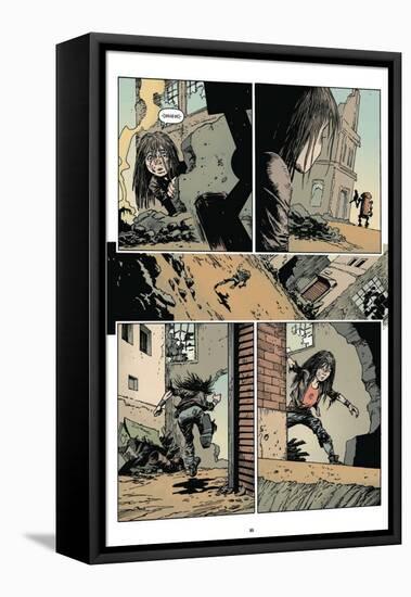 Zombies vs. Robots: Volume 1 - Comic Page with Panels-Val Mayerik-Framed Stretched Canvas