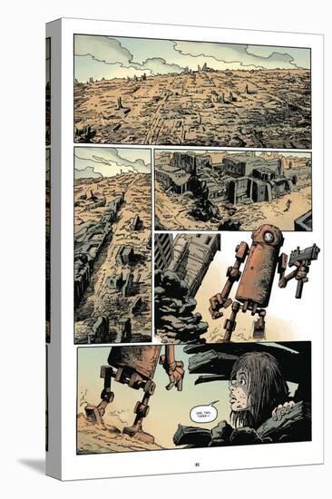 Zombies vs. Robots: Volume 1 - Comic Page with Panels-Val Mayerik-Stretched Canvas