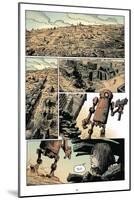 Zombies vs. Robots: Volume 1 - Comic Page with Panels-Val Mayerik-Mounted Art Print