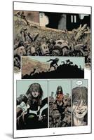 Zombies vs. Robots: Volume 1 - Comic Page with Panels-Val Mayerik-Mounted Art Print