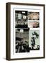 Zombies vs. Robots: Volume 1 - Comic Page with Panels-Val Mayerik-Framed Art Print