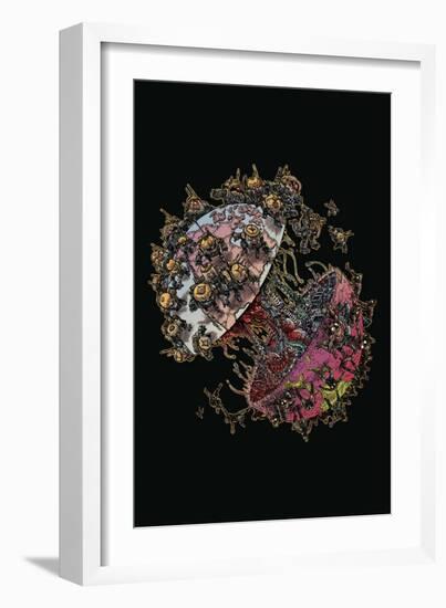 Zombies vs. Robots: Volume 1 - Cover Art-James Stokoe-Framed Art Print