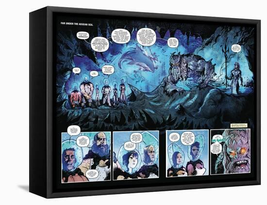 Zombies vs. Robots: Volume 1 - Page Spread with Panels-Anthony Diecidue-Framed Stretched Canvas