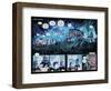 Zombies vs. Robots: Volume 1 - Page Spread with Panels-Anthony Diecidue-Framed Art Print