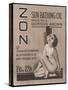 Zon Sunbathing Oil Which Makes You 'A Glorious Brown'-null-Stretched Canvas