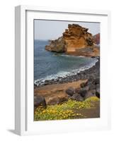 Zone of El Golfo in Lanzarote Island-Carlos S?nchez Pereyra-Framed Photographic Print