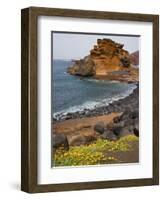 Zone of El Golfo in Lanzarote Island-Carlos S?nchez Pereyra-Framed Photographic Print