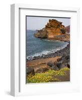 Zone of El Golfo in Lanzarote Island-Carlos S?nchez Pereyra-Framed Photographic Print