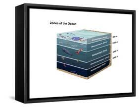 Zones of the Ocean-Spencer Sutton-Framed Stretched Canvas