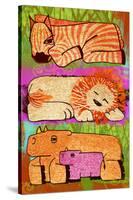 Zoo Animals II-Penny Keenan-Stretched Canvas